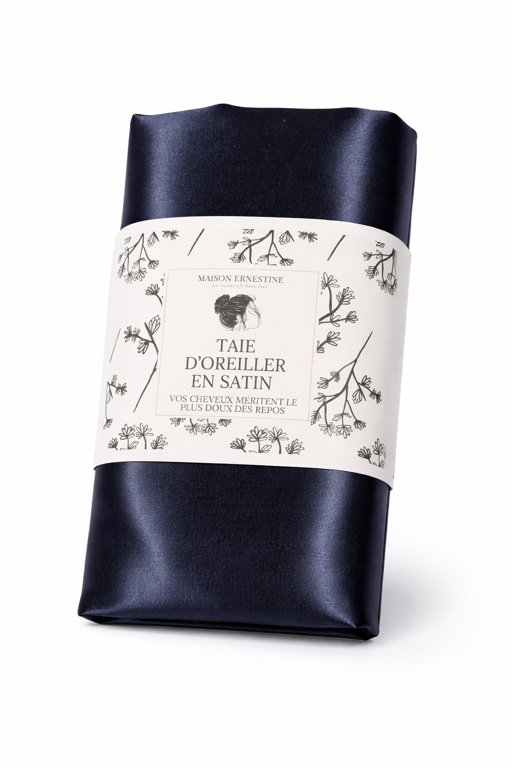 Taie d’oreiller en satin 60×60 – Douceur & protection des cheveux