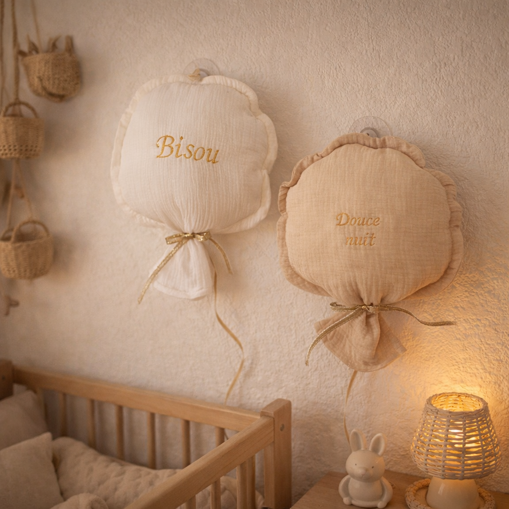 Ballon décoratif personnalisé Chambre bébé OEKO-TEX