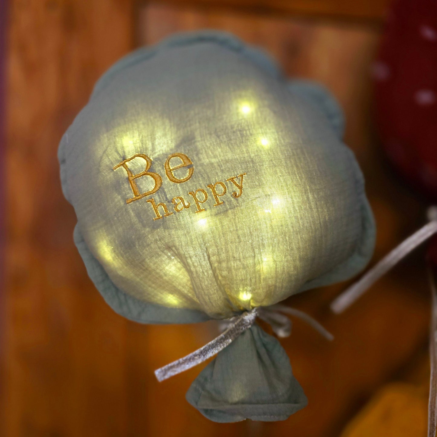 ballon décoratif chambre enfant veilleuse brodé