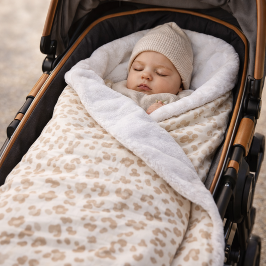 Couverture bébé 100 x 75 cm personnalisable Été ou Hiver