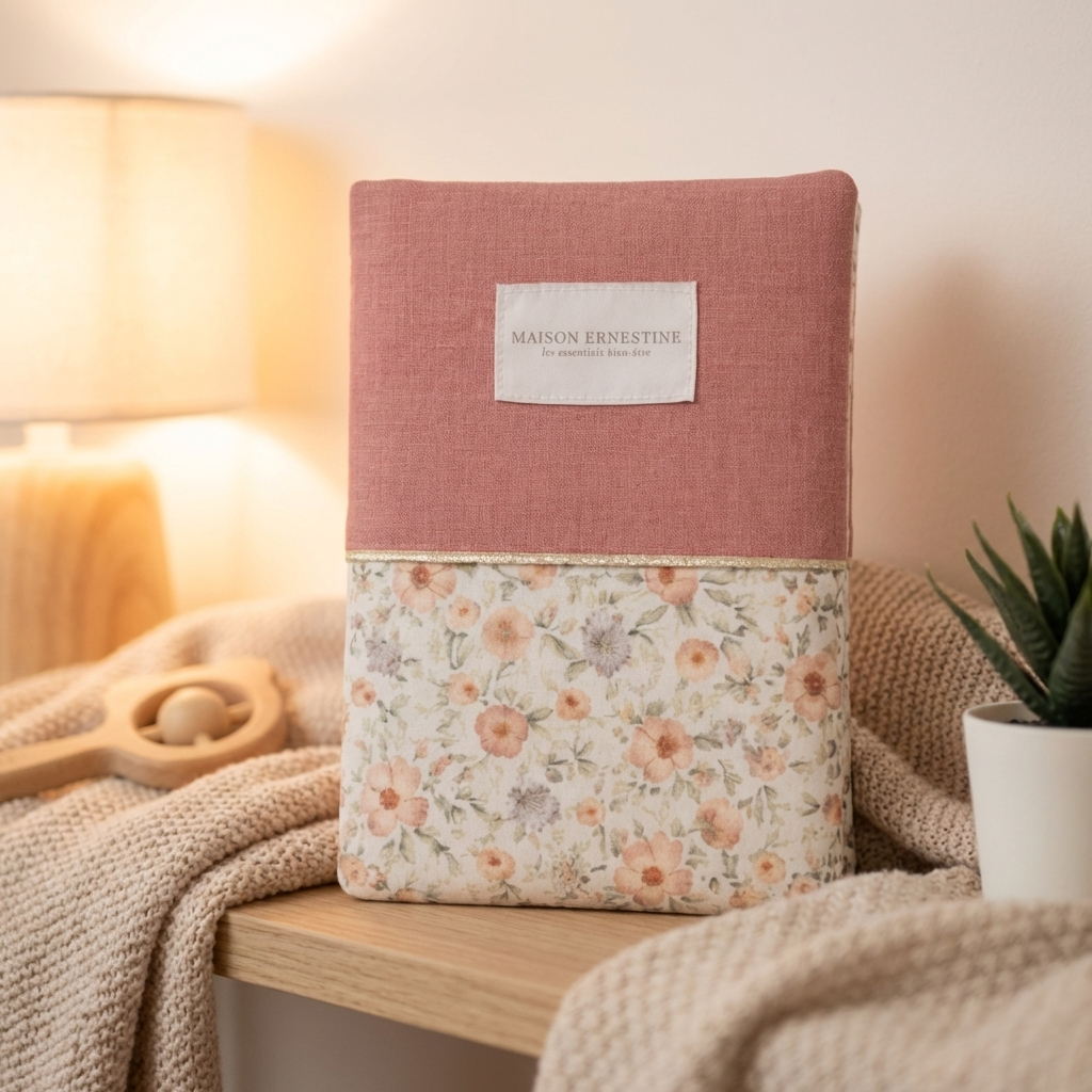 Protège carnet de santé bébé personnalisable