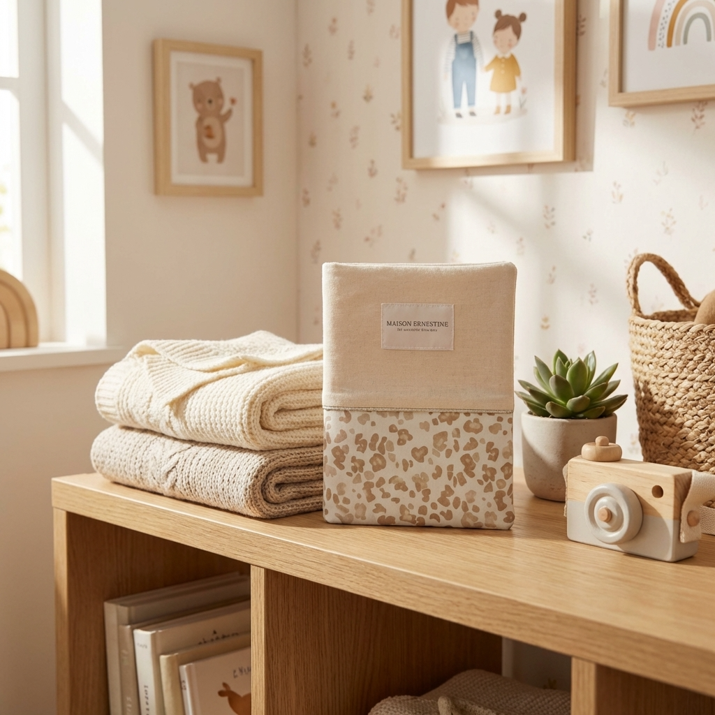 Protège carnet de santé bébé personnalisable