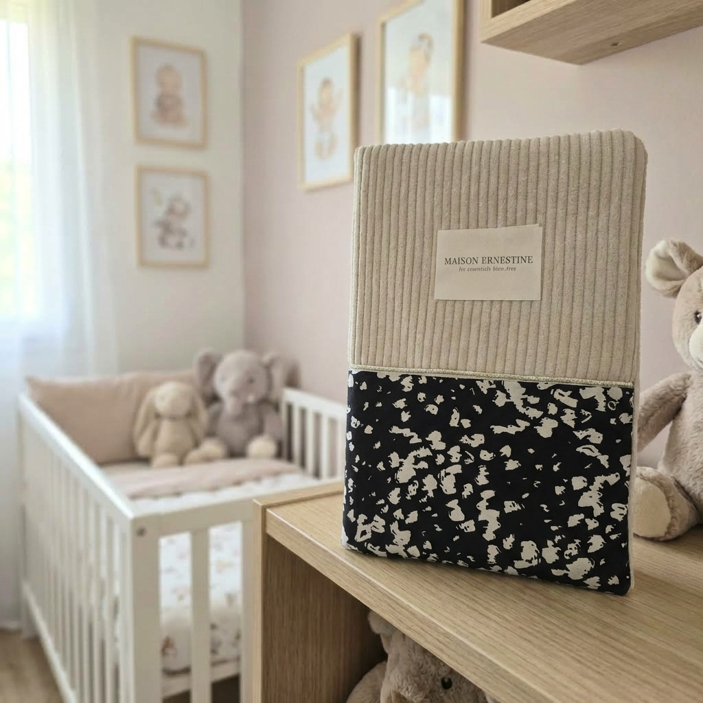 Protège carnet de santé bébé personnalisable