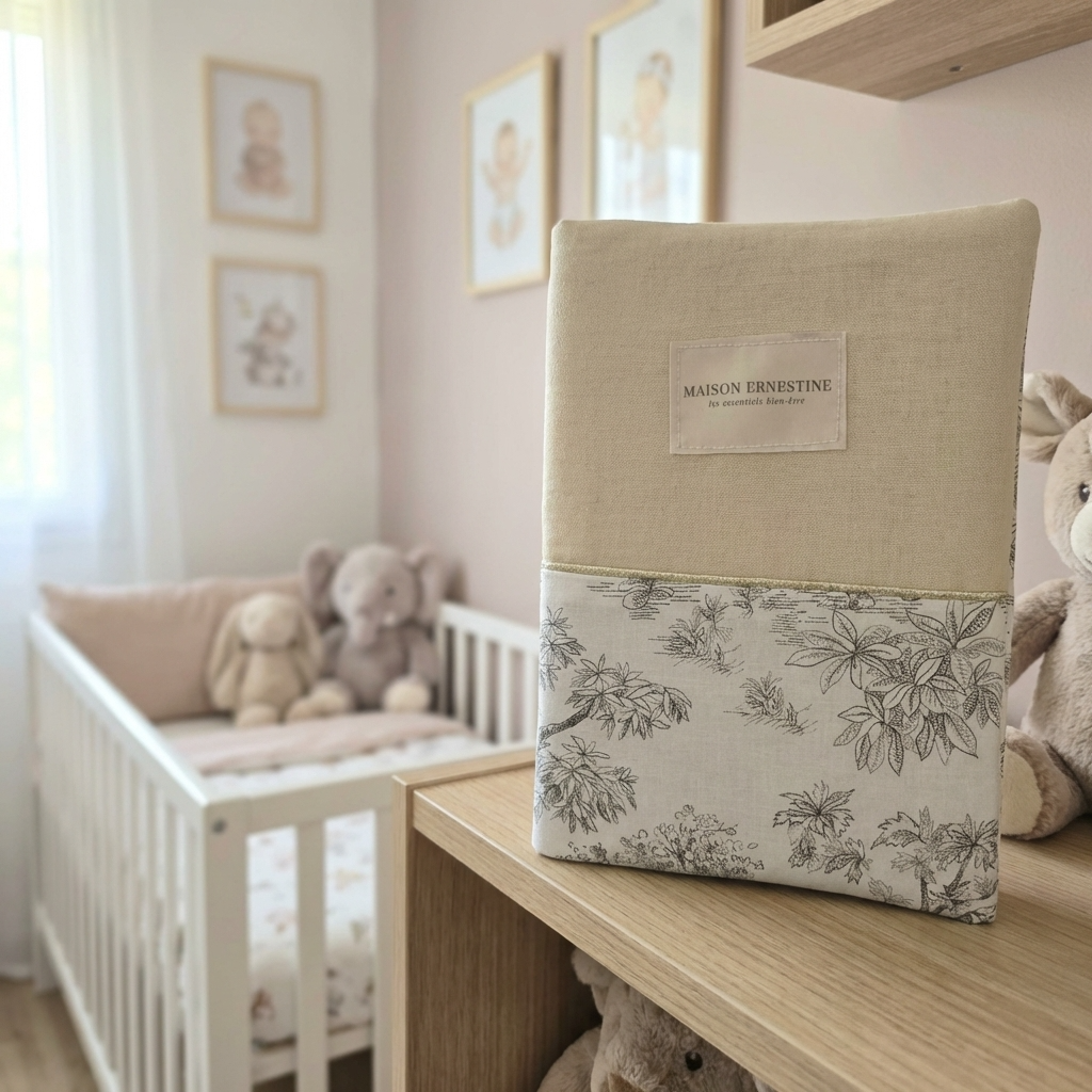 Protège carnet de santé bébé personnalisable