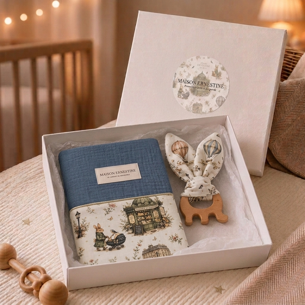 Protège carnet de santé bébé collection signature kiosque aux merveilles