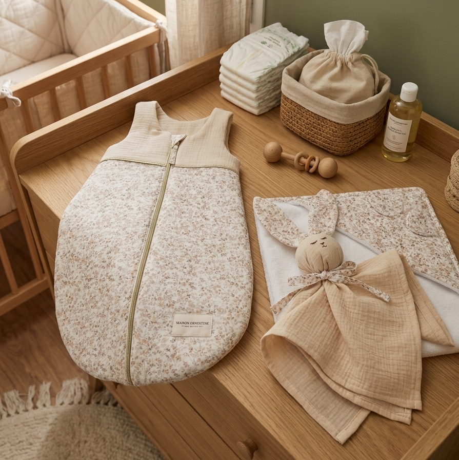 Gigoteuse bébé en coton certifié OEKO-TEX Été