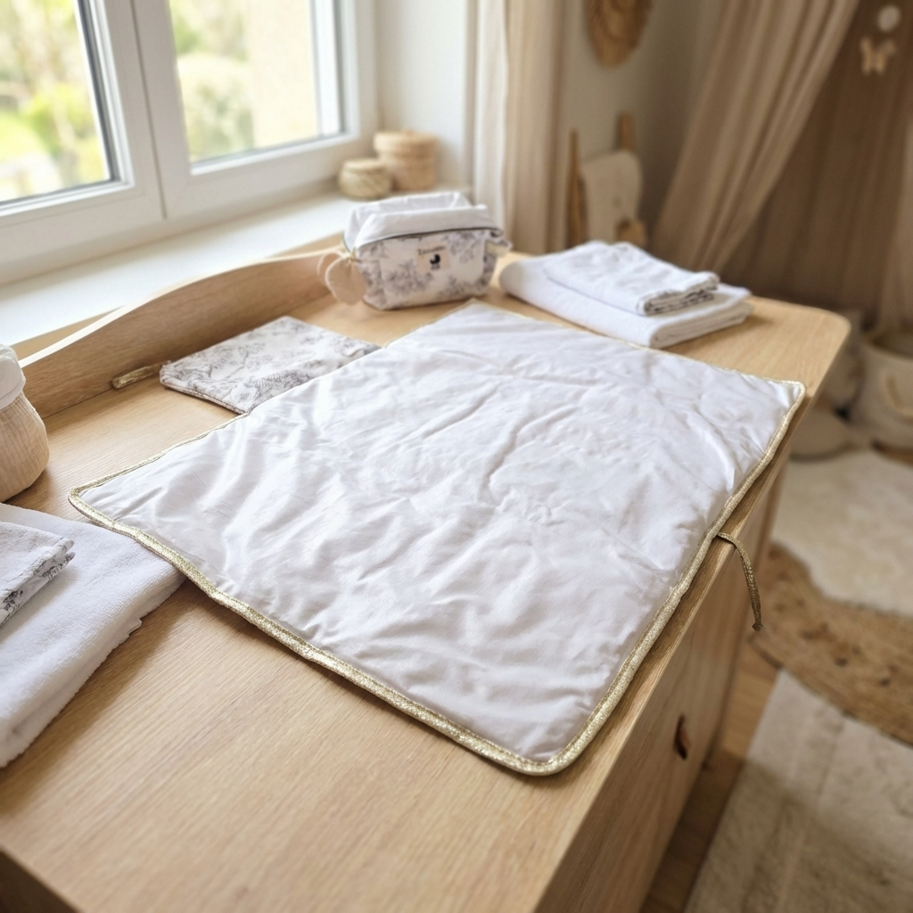 Tapis à langer nomade waterproof et pliable