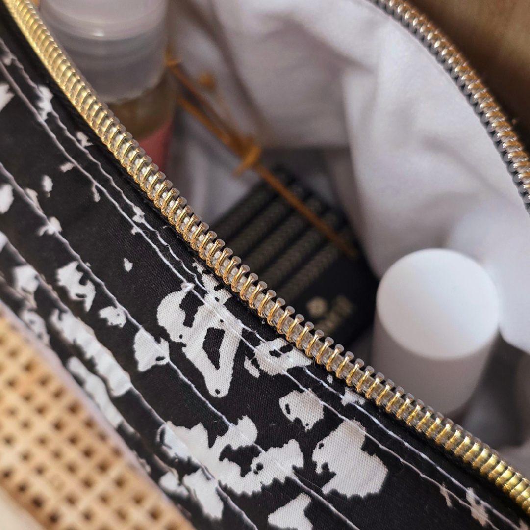 trousse à maquillage en situation 