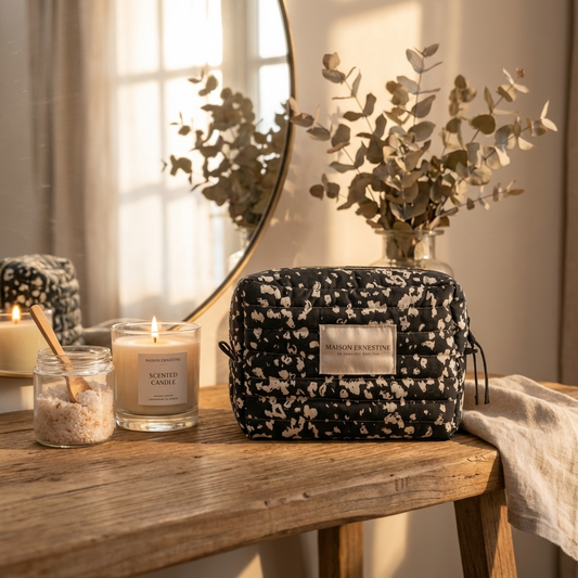 Trousse de toilette  doublure waterproof M